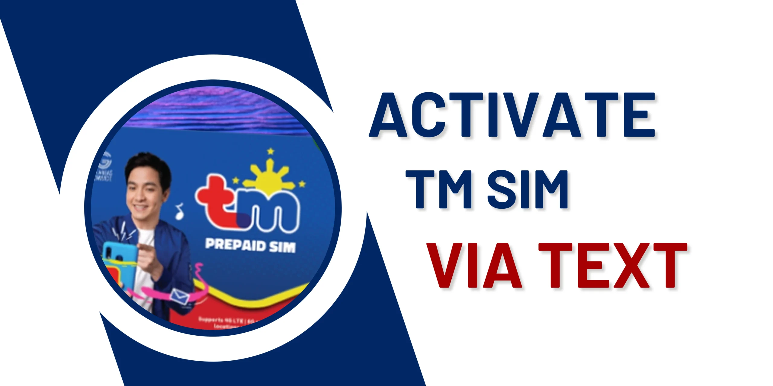 Activate TM SIM via text