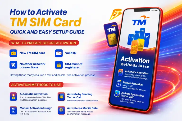how to activate tm sim feature image